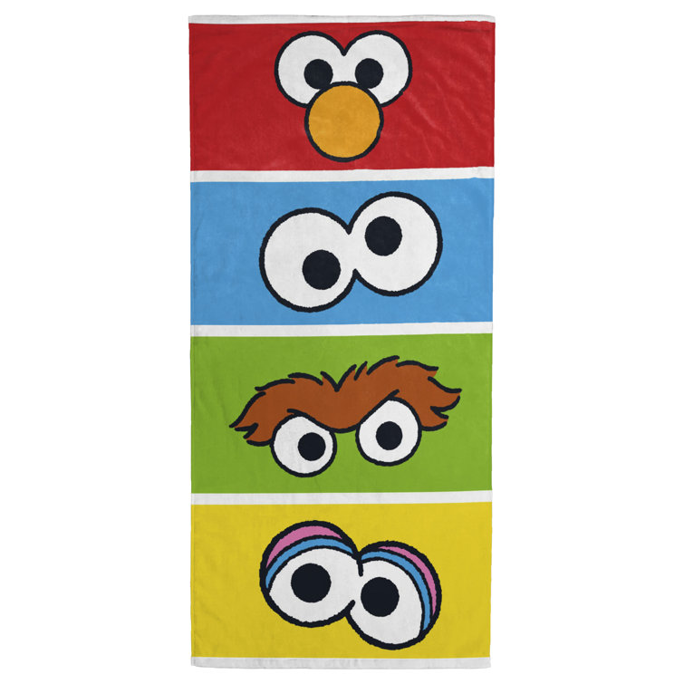 Sesame Street Cotton Beach Towel Wayfair Canada
